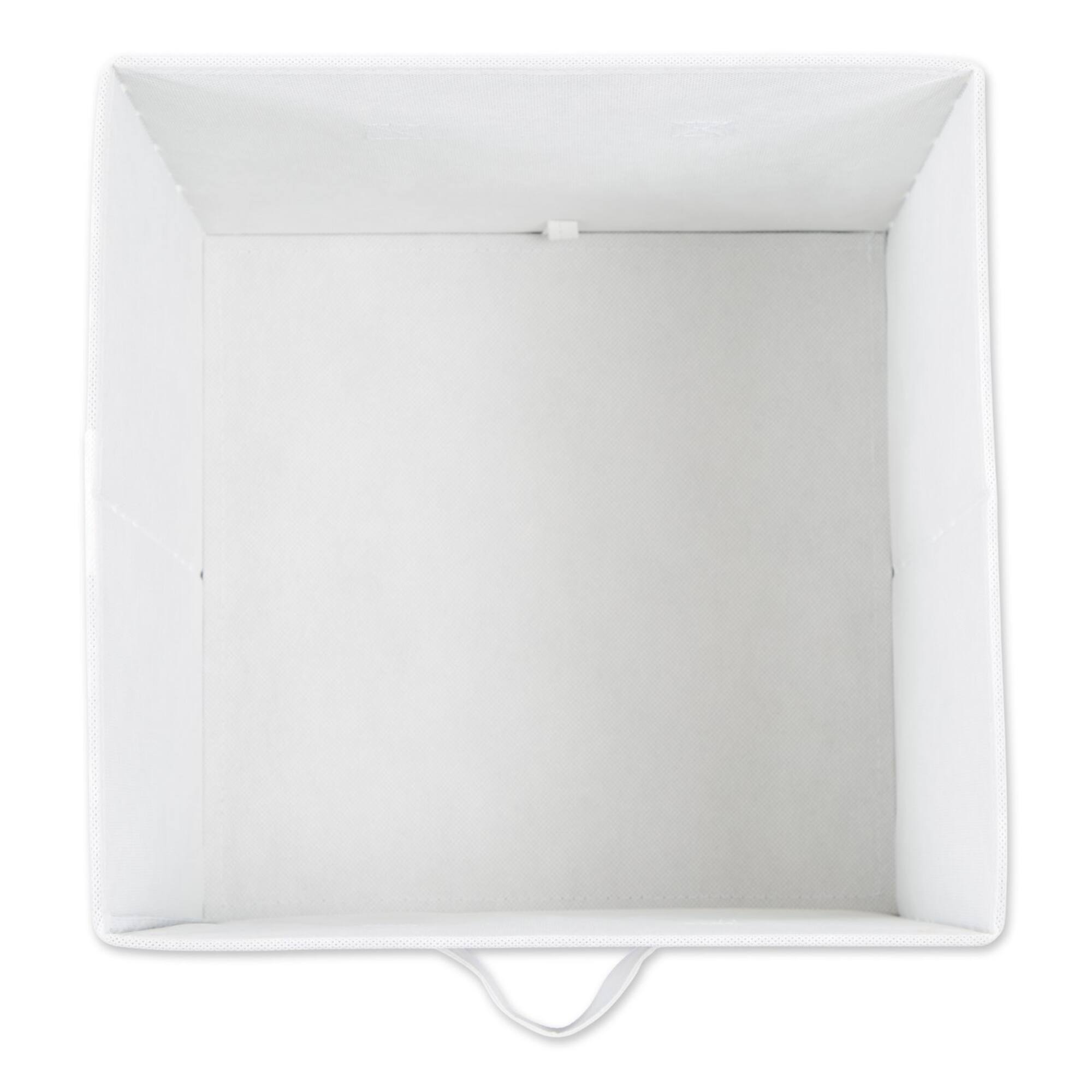 DII® 13" Gray & White Dots Storage Cube, 2ct.